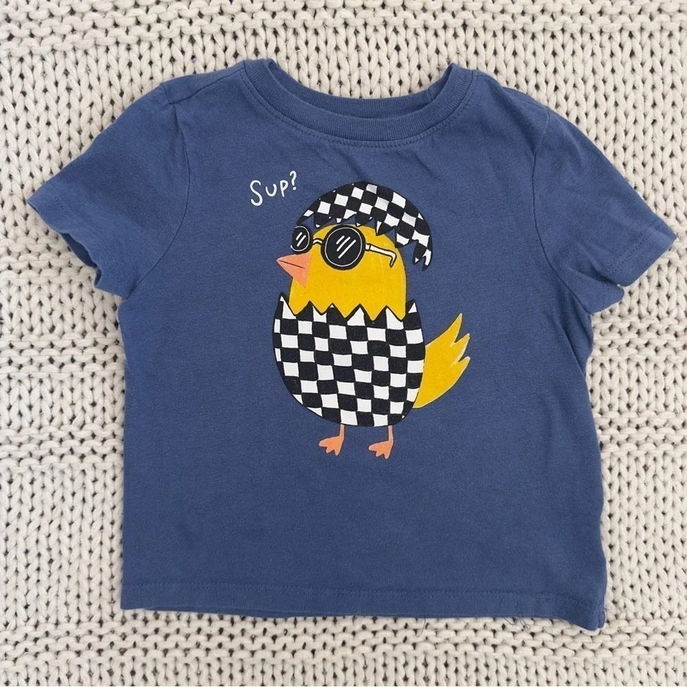 Old Navy Chic Unisex Short-Sleeve Graphic T-Shirt for Toddler 18-24 Months